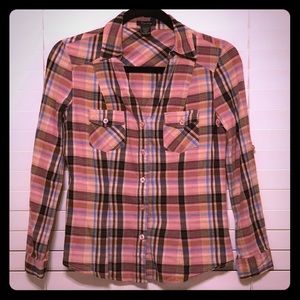 Timing colorful plaid